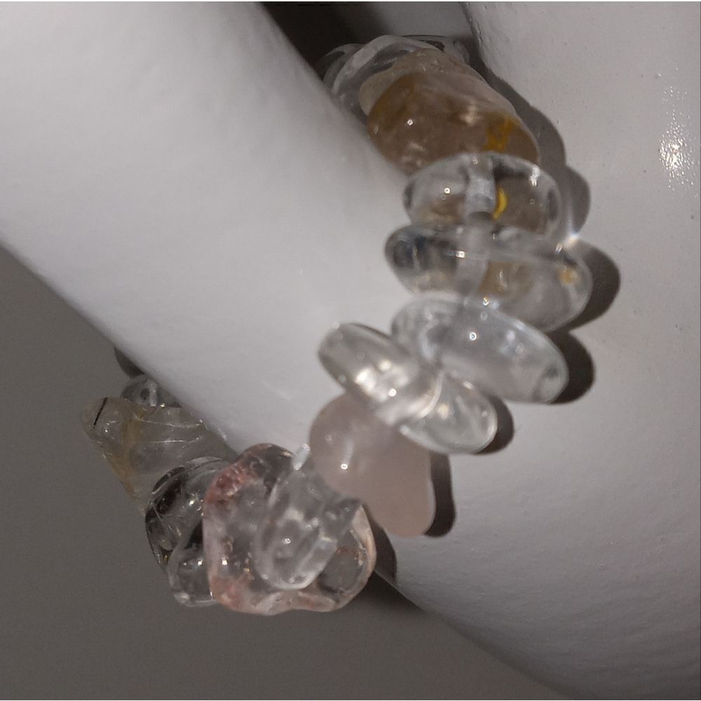 💕5/25 White quartz ring